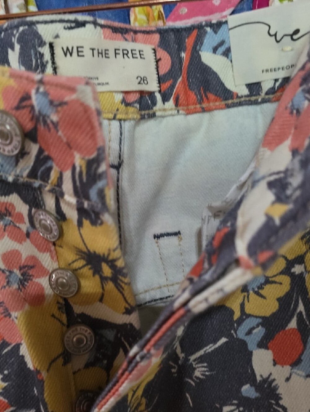 We The Free Deep Trance Printed Jeans - Picture 3 of 6